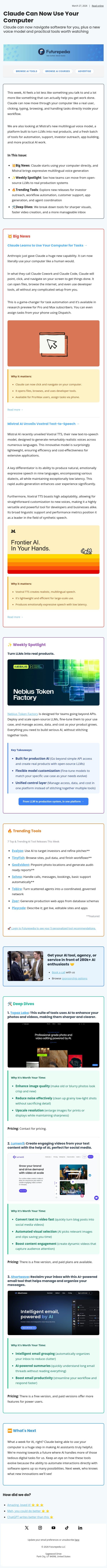 Cowork Just Got Way More Capable (Major Update) email from 未来百科 screenshot