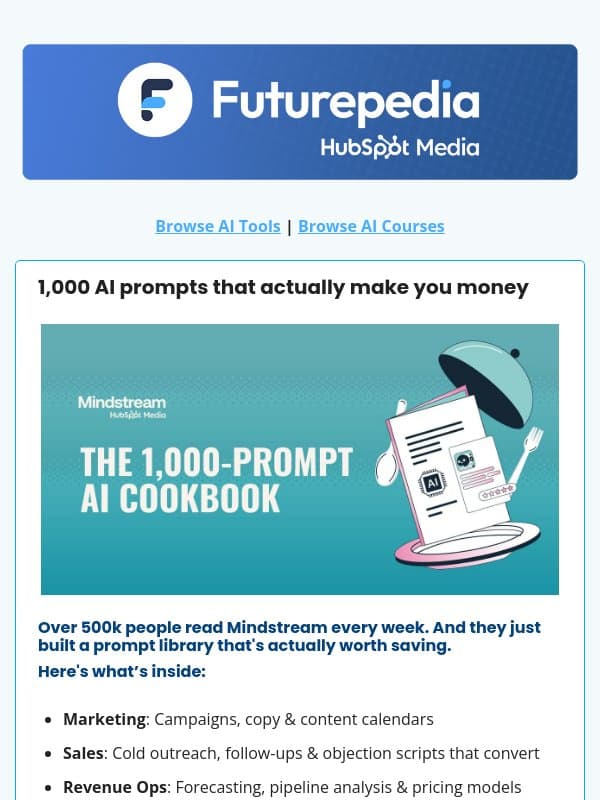 1,000 prompts you can use today 🚀 email from 未来百科