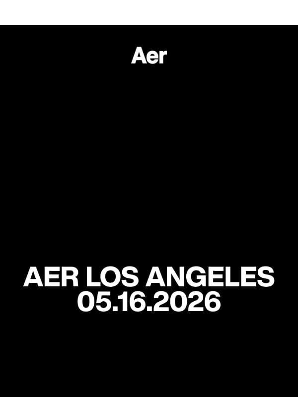 Next Stop: Los Angeles email from Aer
