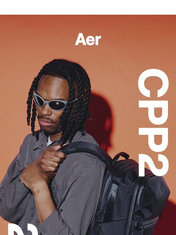 Introducing the City Pack Pro 2 20L email from Aer