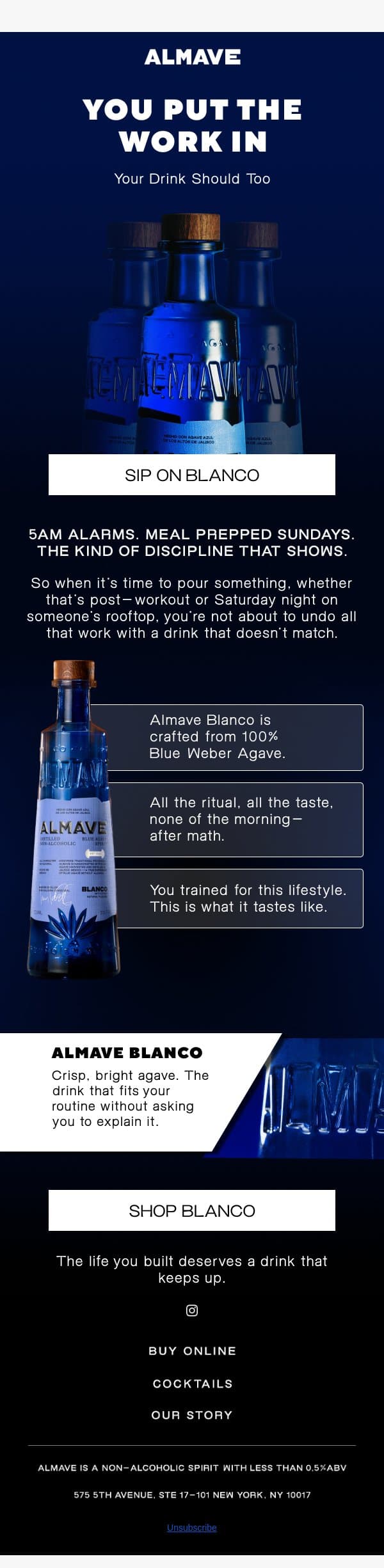 Gains Protected 💪 email from Almave screenshot