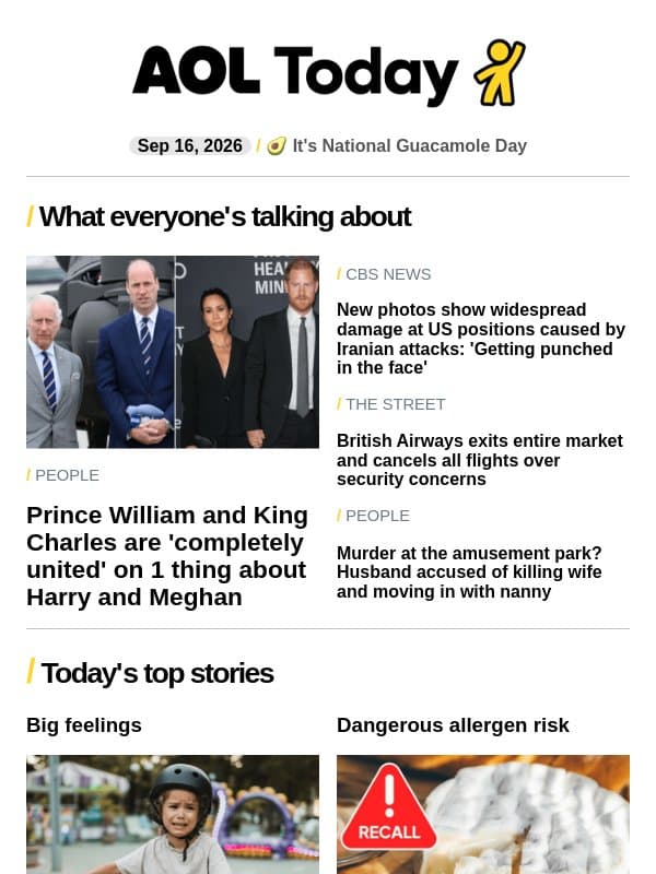 Best one-hit wonder ever; Colbert returns to late night; Obamas suffer loss email from AOL
