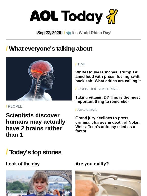 Kelly Clarkson's new look; why Diana shoved her stepmother; 'Trump TV' email from AOL