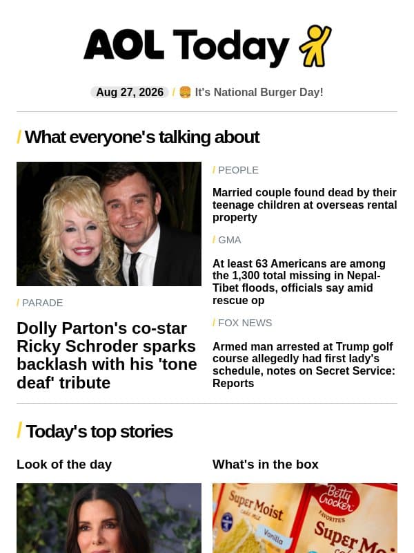 7 cancer signs people miss; Dolly's last song; lies cruises tell email from AOL