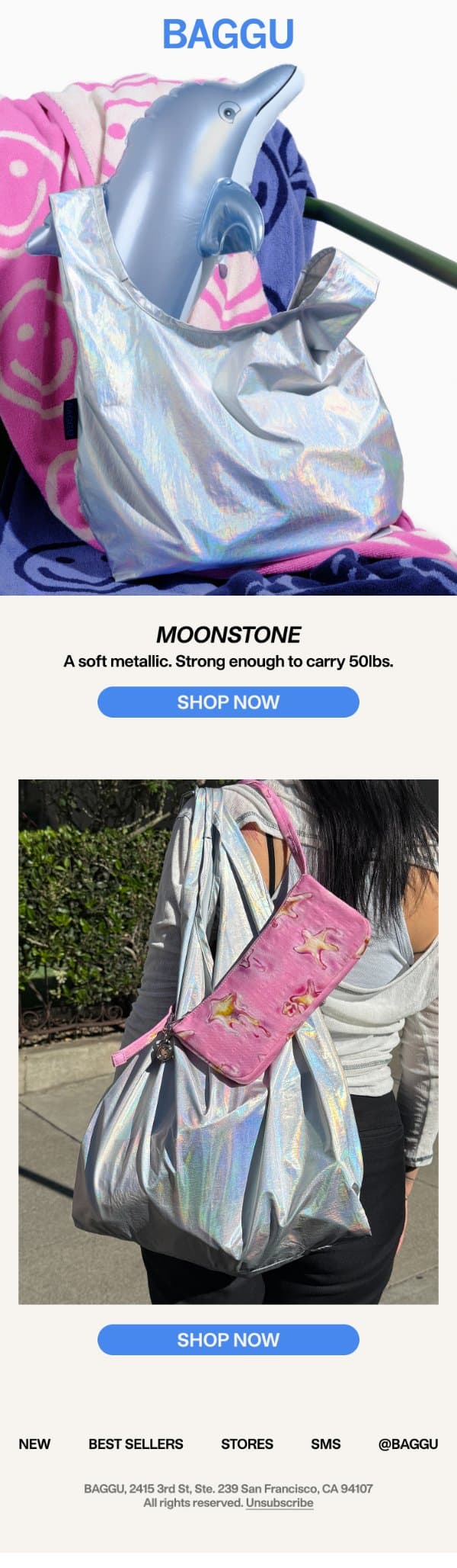 NEW: Moonstone email from Baggu screenshot