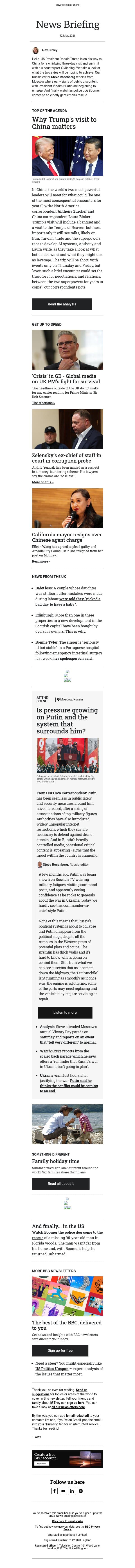 What Trump-Xi summit means for the superpowers email from BBC screenshot