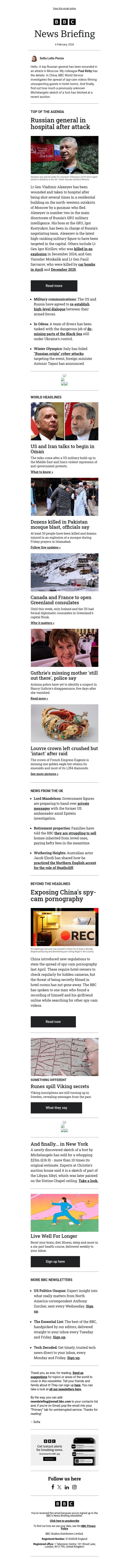 Russian general shot several times in Moscow email from BBC screenshot