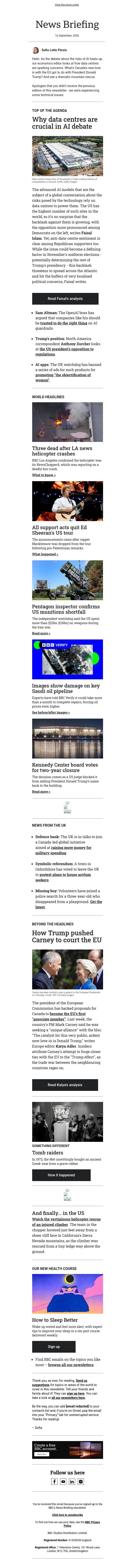 The other threat to the AI juggernaut email from BBC screenshot