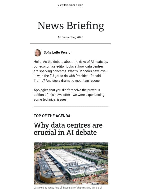 The other threat to the AI juggernaut email from BBC