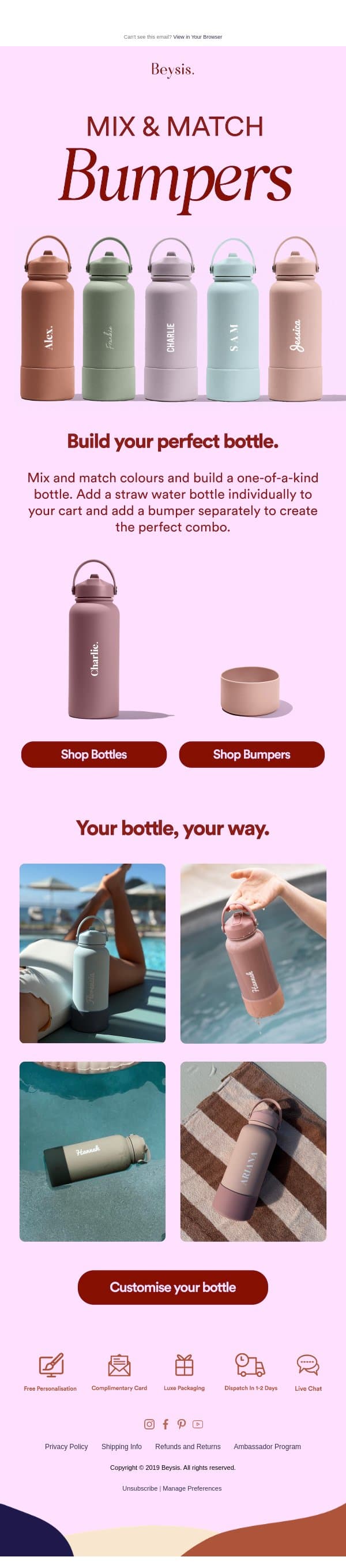Did you know you this? email from Beysis screenshot
