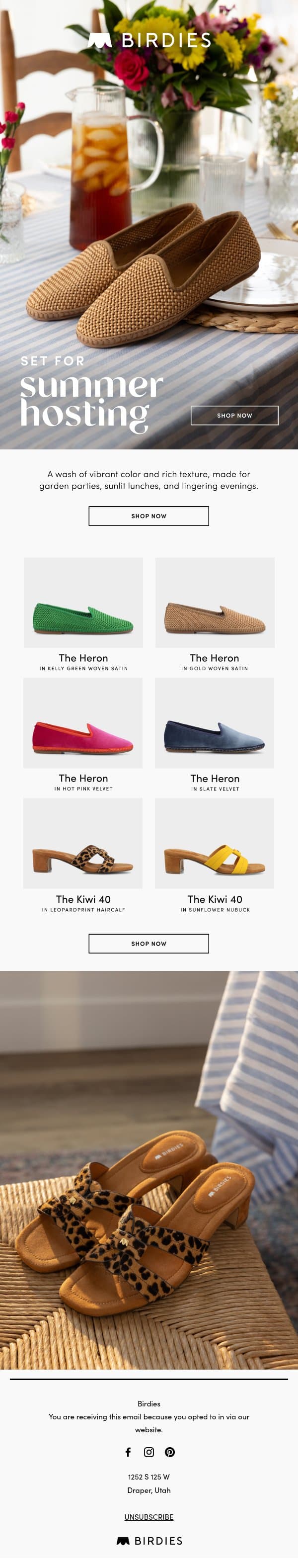 Your guests are going to notice these 👀 email from Birdies screenshot