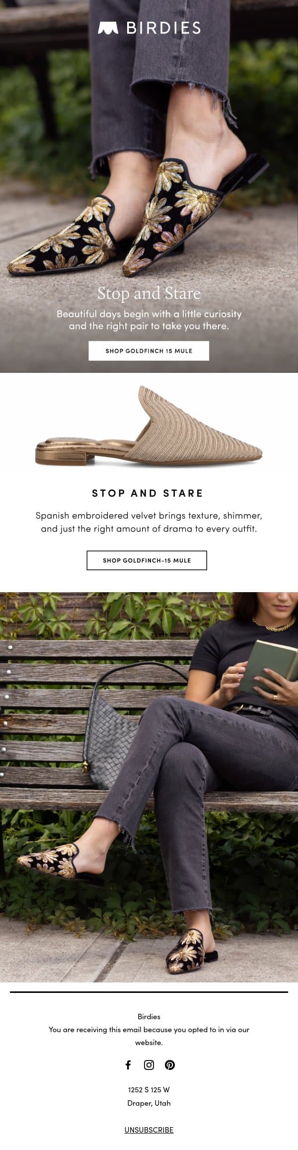 Worth a Second Look email from Birdies screenshot
