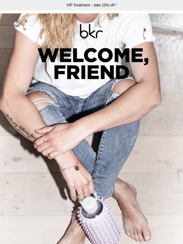 WELCOME TO BKR. email from bkr