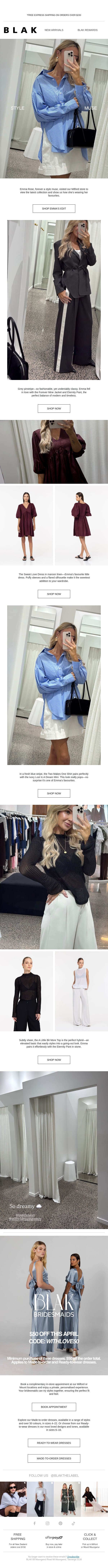 Style Muse: Top Picks By Emma Rose 🌹 email from Blak screenshot