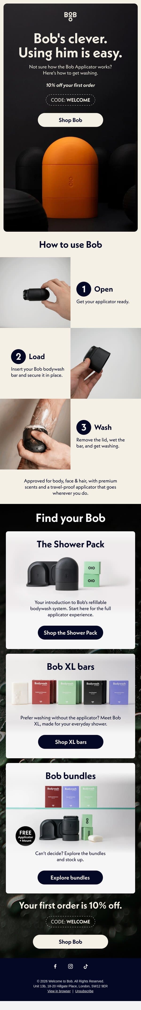 Wait, how does Bob actually work? email from Bob screenshot