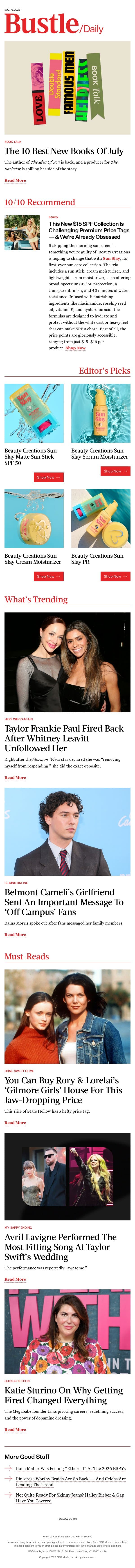 Taylor Frankie Paul Fired Back After Whitney Leavitt Unfollowed Her email from Bustle screenshot