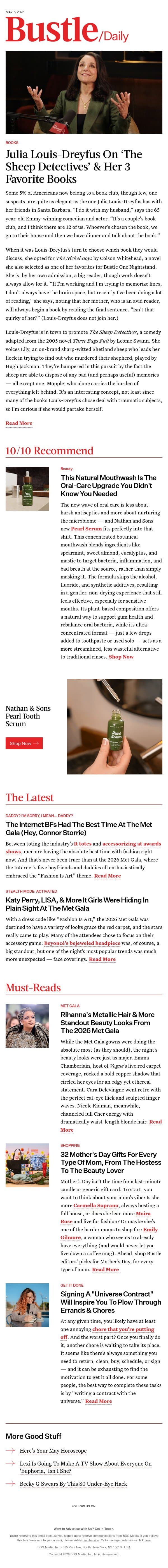 The Internet BFs Had The Best Time At The Met Gala (Hey, Connor Storrie) email from Bustle screenshot