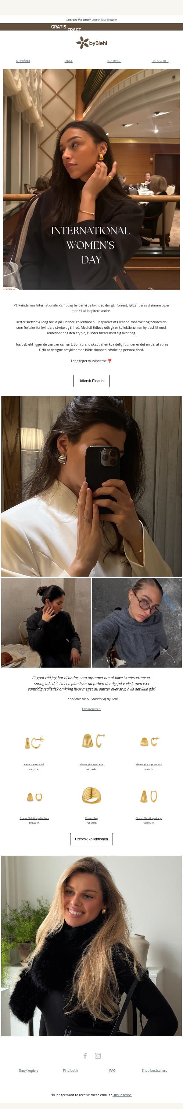 Eleanor: En hyldest til kvinderne 🪬 email from ByBiehl screenshot
