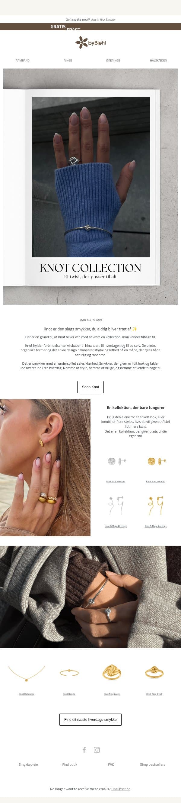 Et lækkert twist, der passer til alt ✨ email from ByBiehl screenshot