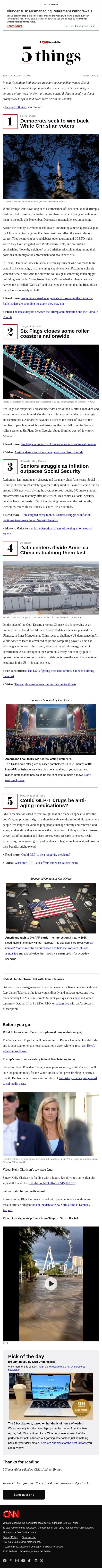 The fight to win over Christian voters email from CNN screenshot