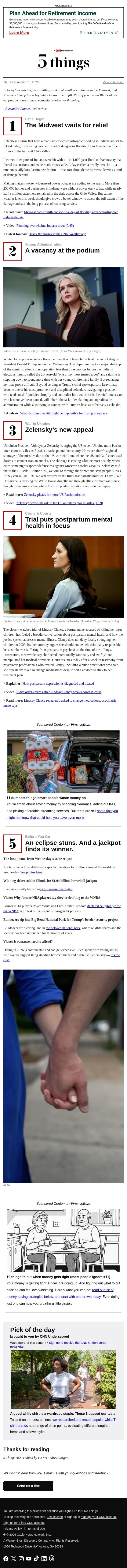 Catastrophic flooding grips the Midwest email from CNN screenshot