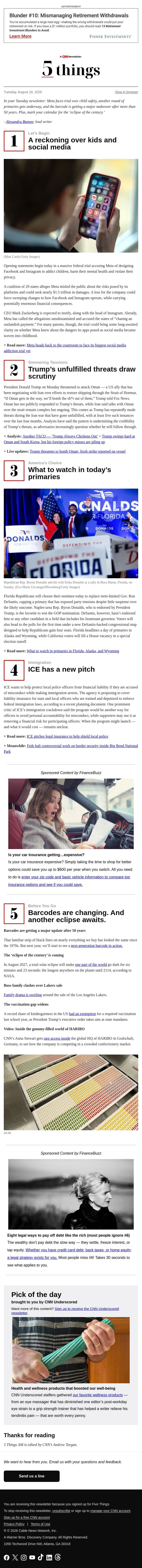 Meta faces a massive federal trial email from CNN screenshot