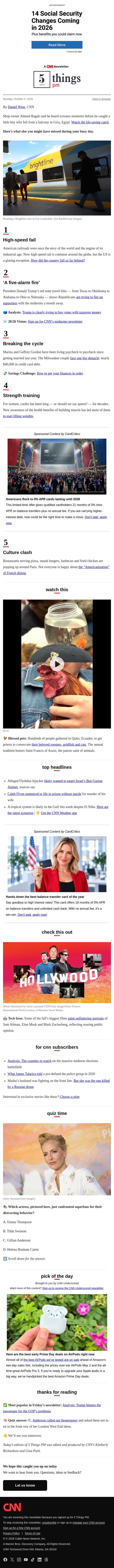 High-speed fail, red state blitz, life-saving catch email from CNN screenshot