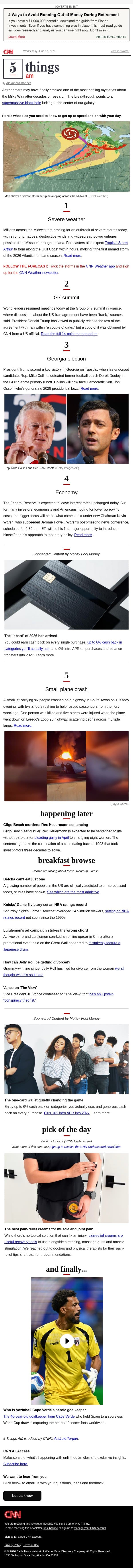 Storm outbreak targets large swath of the US email from CNN screenshot