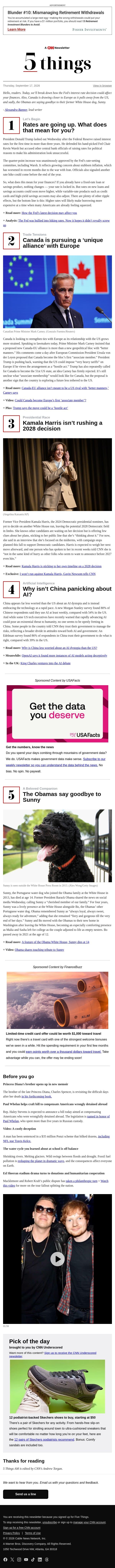 Rates are rising. Here’s what it means for you email from CNN screenshot
