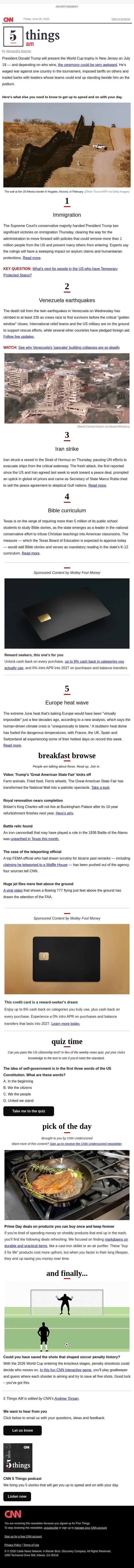 Supreme Court hands Trump massive wins on immigration agenda email from CNN screenshot