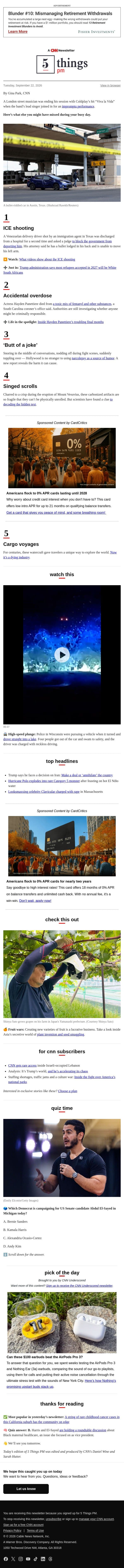 ICE shooting, harmful stereotypes, Hayden Panettiere email from CNN screenshot