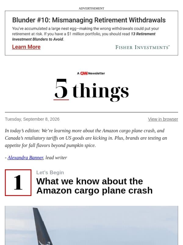 New details emerge in Amazon cargo plane crash email from CNN