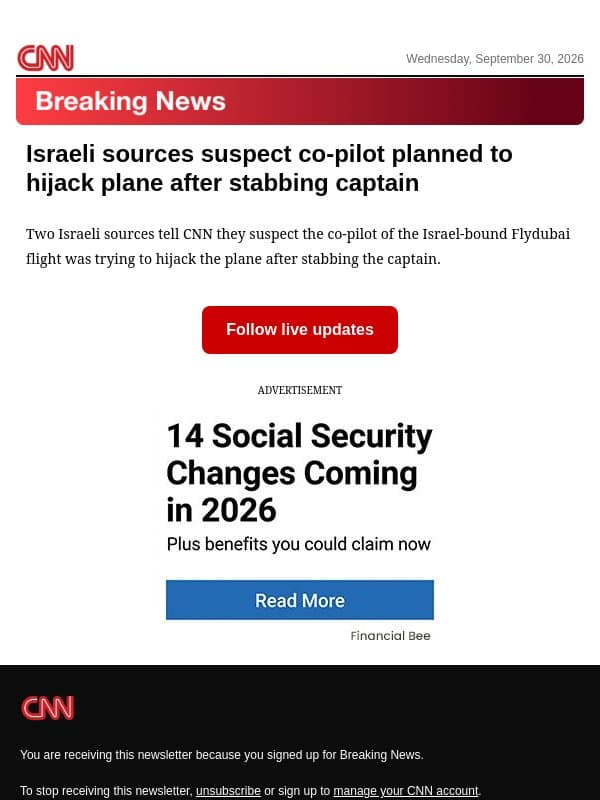 Israeli sources suspect co-pilot planned to hijack plane after stabbing captain email from CNN