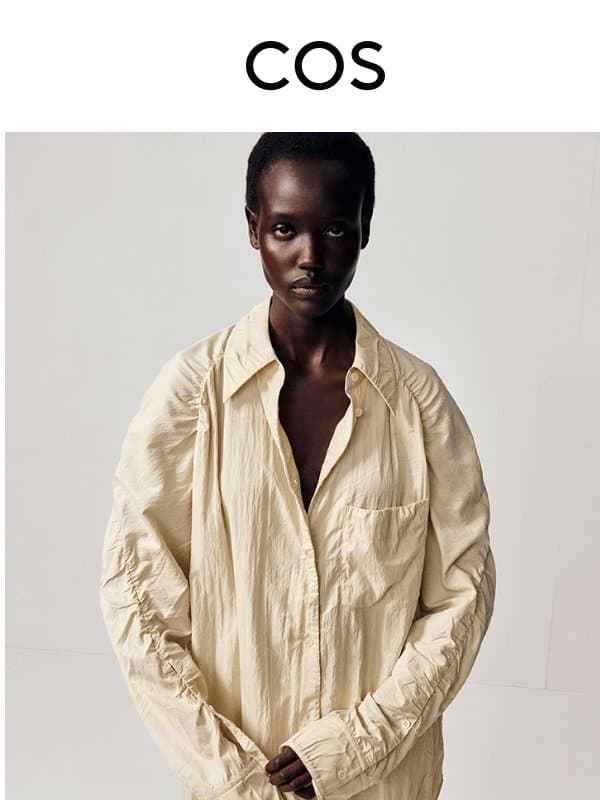 Nyheter från Spring Summer 2026 email from COS