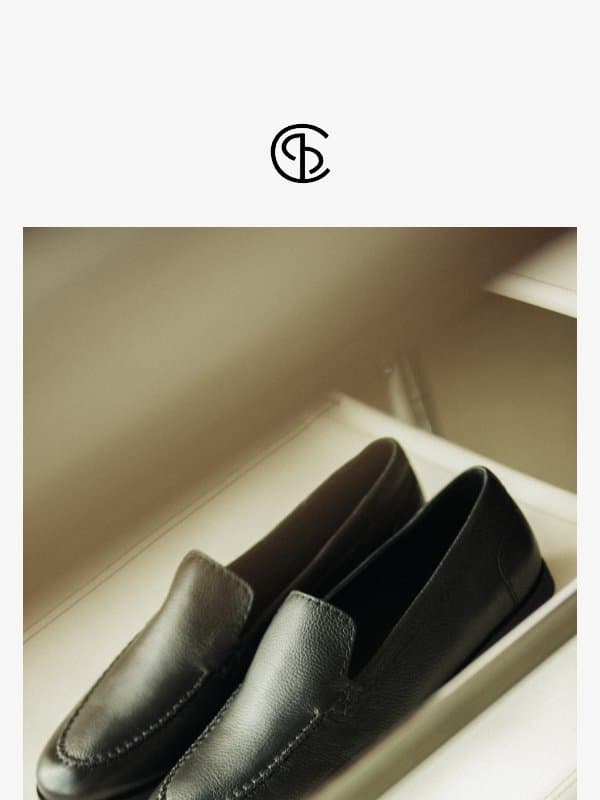 ISOLA in Black Leather - Our all new loafer email from CQP