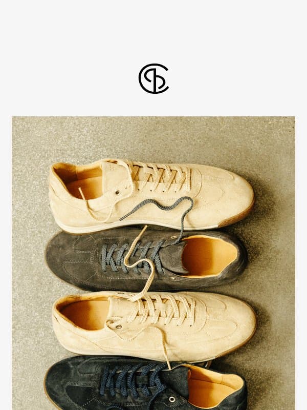 Introducing PIAZZA - Our new low profile sneaker email from CQP