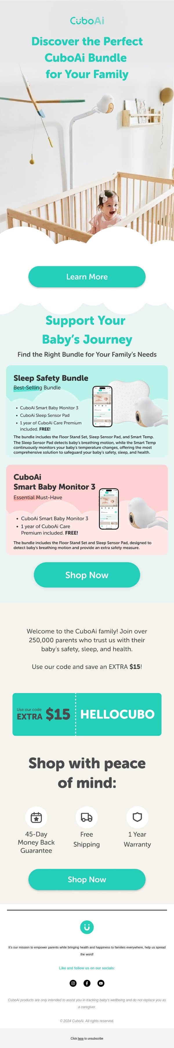 Which Bundle is Right for You? Find Out Now! email from Cubo Ai screenshot