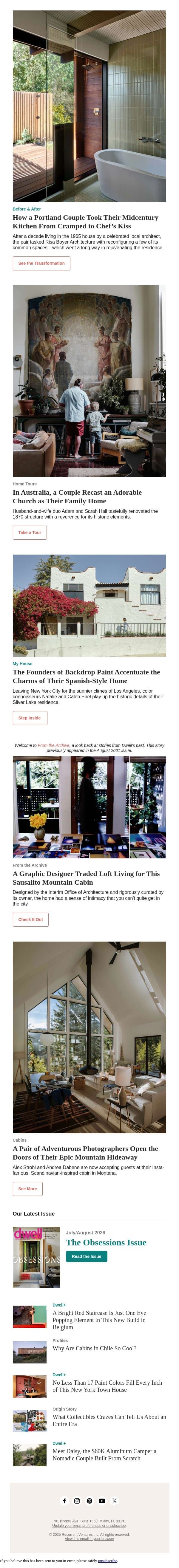 They Took Their Midcentury Kitchen From Cramped to Chef’s Kiss email from Dwell screenshot