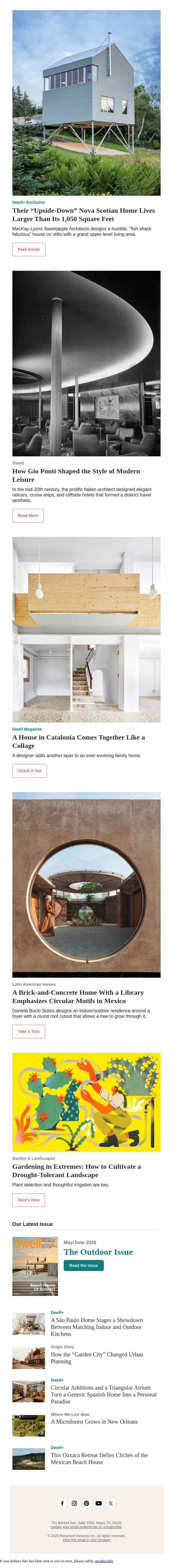 This “Fish Shack Fabulous” Home Is a Case Study for How to Live Large in a Tiny Space email from Dwell screenshot