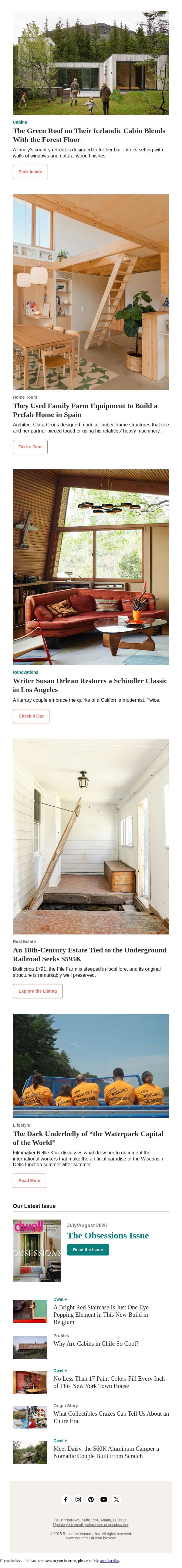 A $595K Estate With Ties to the Underground Railroad Is Looking for Its Next Steward email from Dwell screenshot