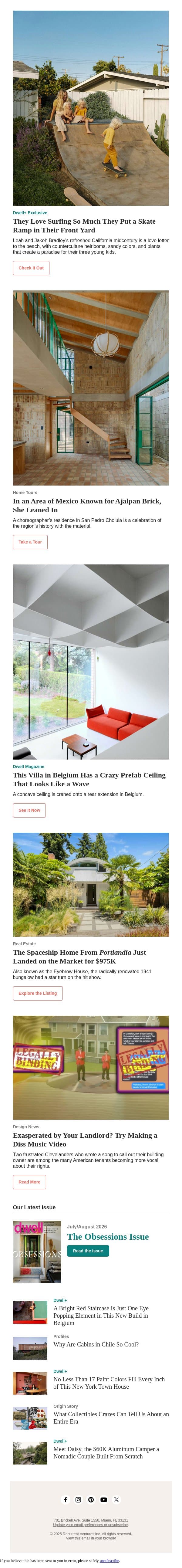 Diss Tracks Aren’t Just for Rappers; They’re for Tenants Too email from Dwell screenshot