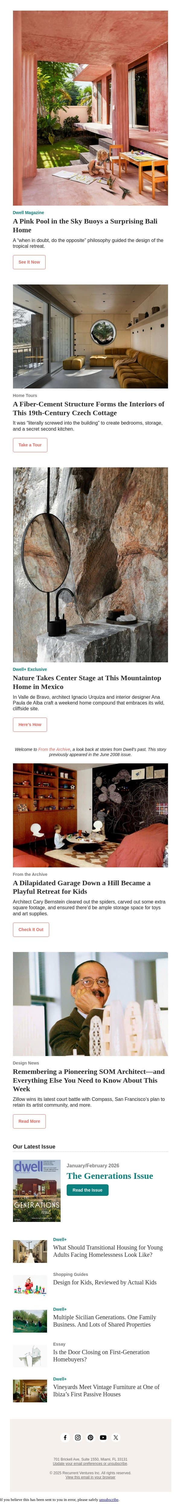 A Barn in the Czech Republic Is Saved From Demolition—and Gets a Second Life email from Dwell screenshot
