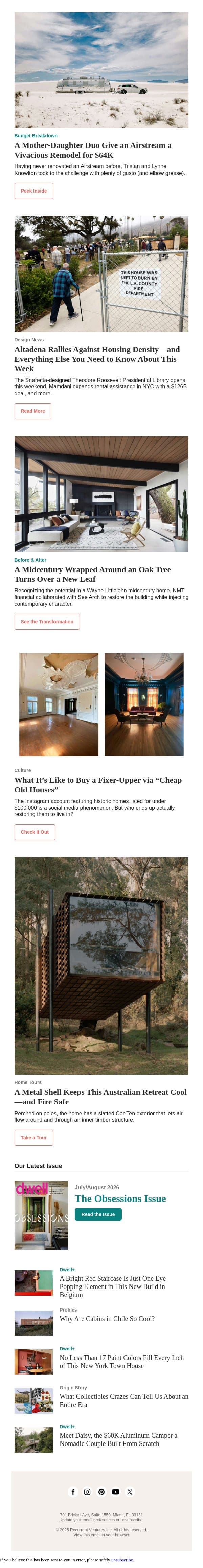 What It’s Really Like to Buy a Fixer-Upper via “Cheap Old Houses” email from Dwell screenshot