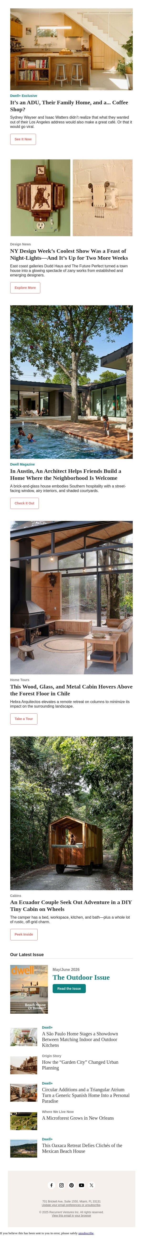 You Might Have Already Visited (and Had a Coffee at) This L.A. ADU email from Dwell screenshot