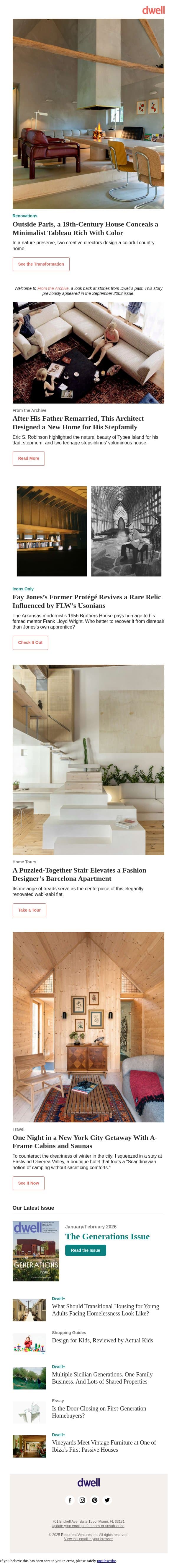 A Puzzled-Together Stair Elevates a Fashion Designer’s Barcelona Apartment email from Dwell screenshot