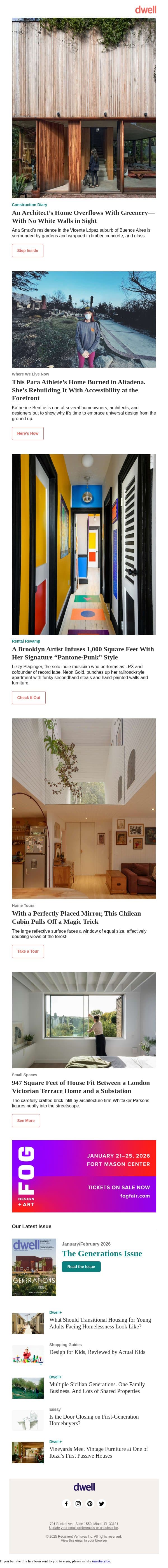 This Para Athlete’s Home Burned in Altadena. She’s Rebuilding It With Accessibility at the Forefront email from Dwell screenshot