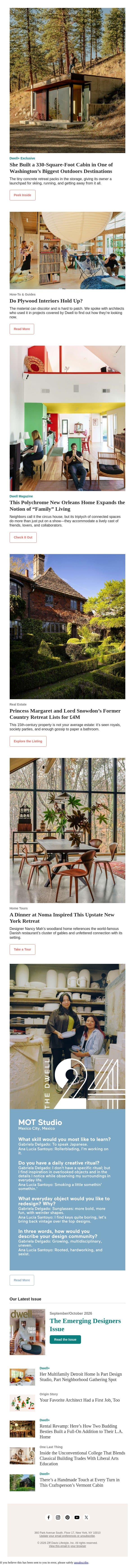 A Princess Used to Live in This £4M Home for Sale Now email from Dwell screenshot