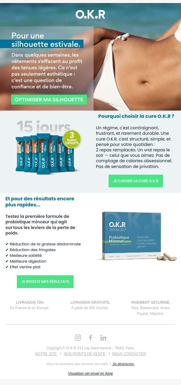🏖️ Objectif : Se sentir bien dans son corps (et son maillot) email from Feed. screenshot