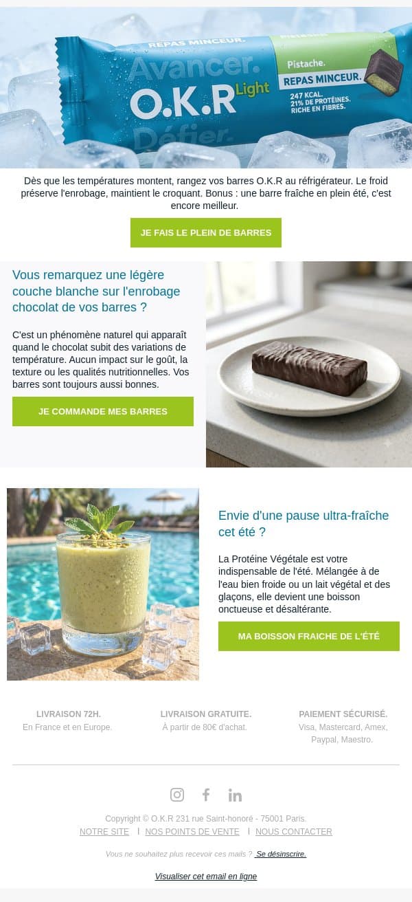 🌡️ Alerte grosses chaleurs : l’astuce pour cet été. email from Feed. screenshot