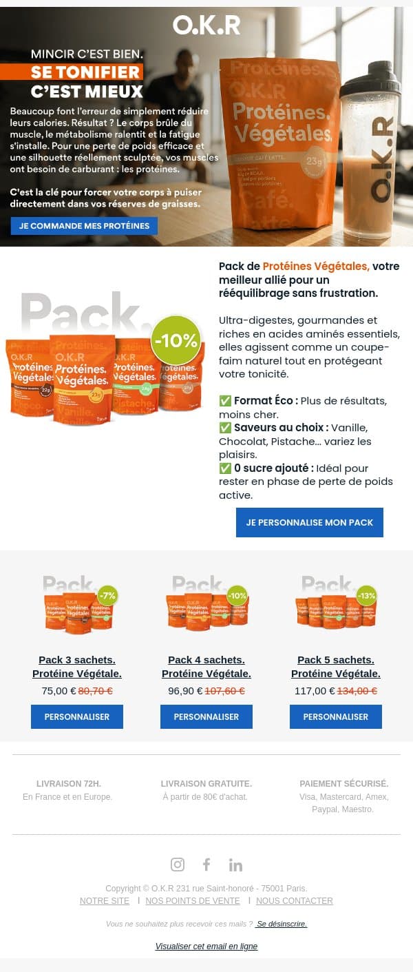 🔥 Brûler du gras, garder le muscle email from Feed. screenshot